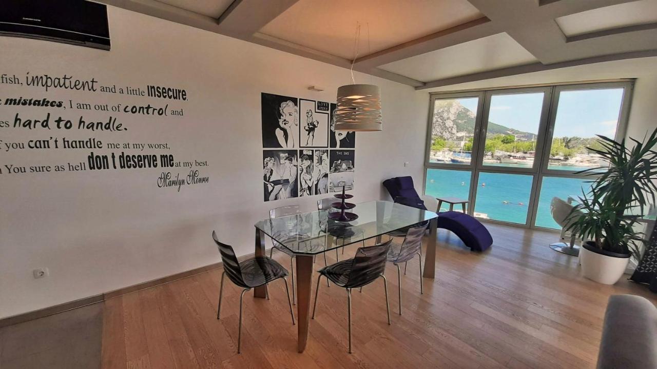Apartment Iva Omiš Esterno foto